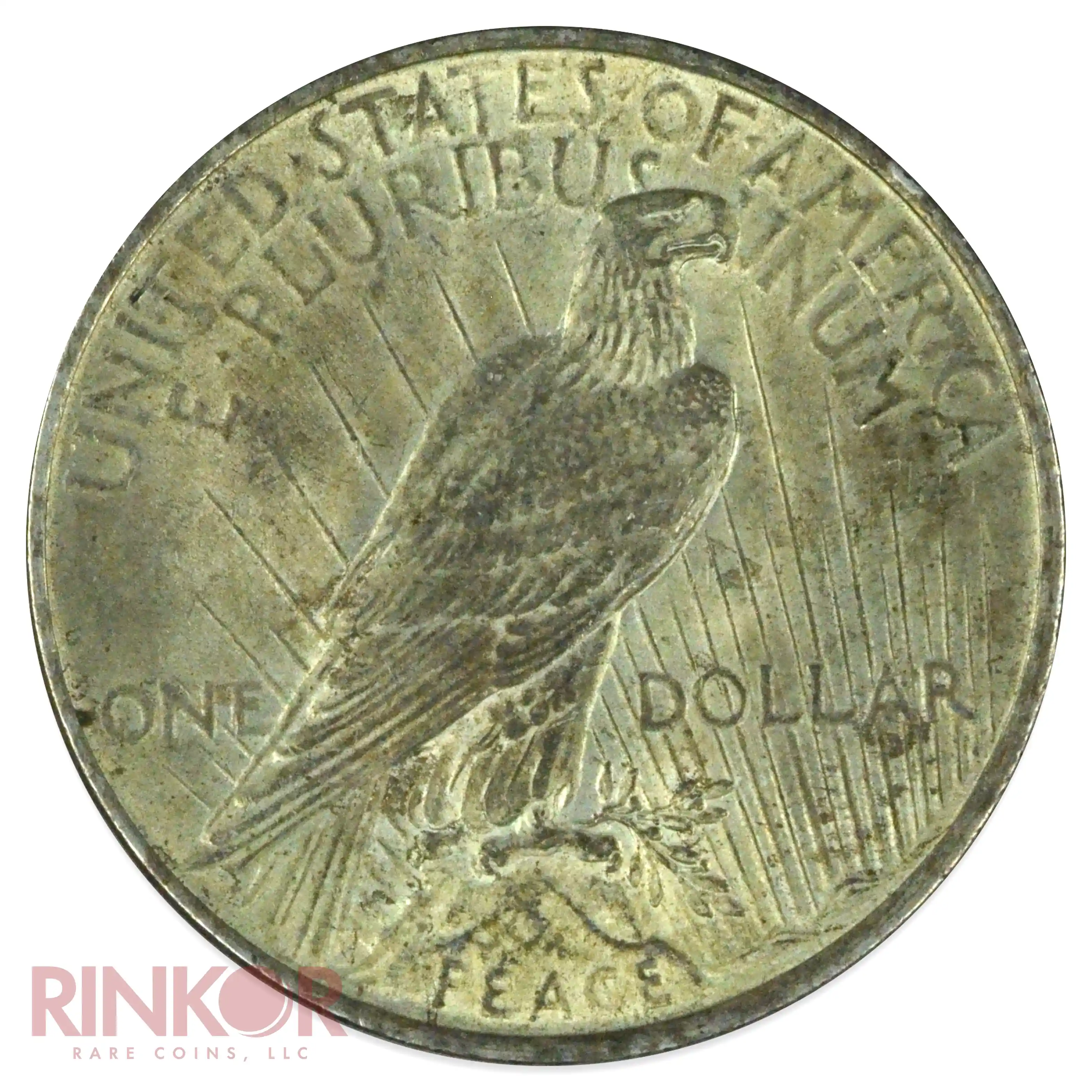 1922-1925 $1 Peace Silver Dollar About Uncirculated 