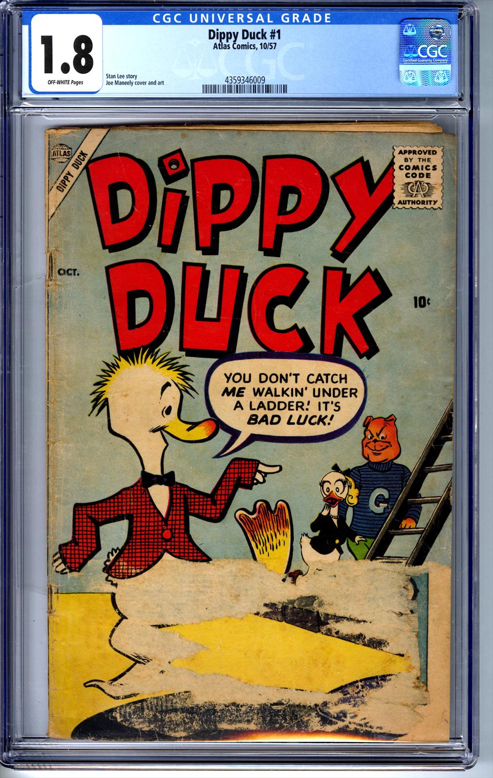 Dippy Duck #1 CGC 1.8 1.8