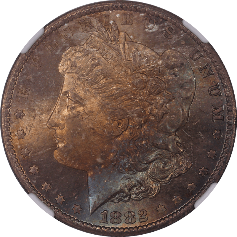1882-CC Morgan Silver Dollar $1 NGC MS 65 - Nice Original Coin