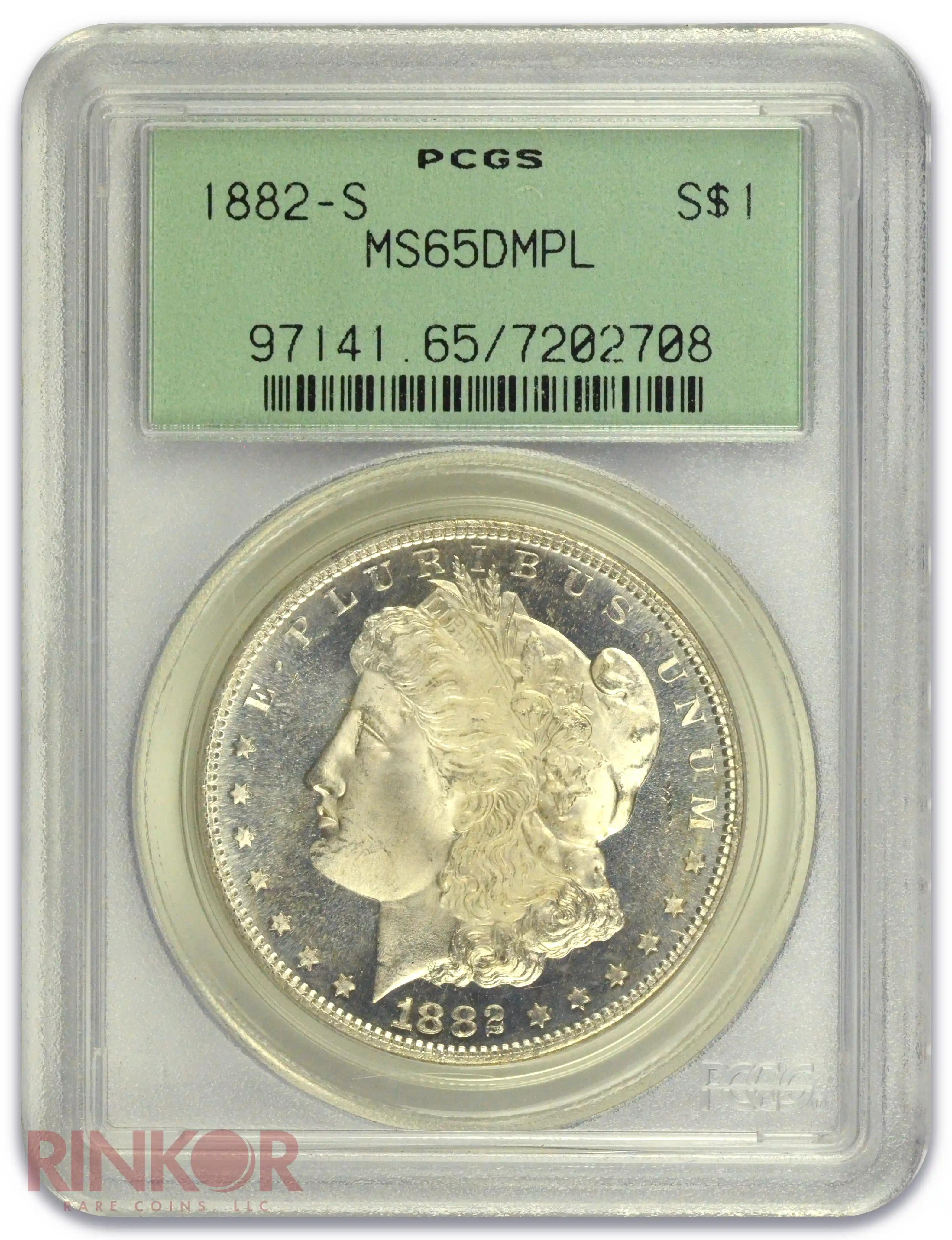 1882-S $1 Morgan Dollar PCGS
