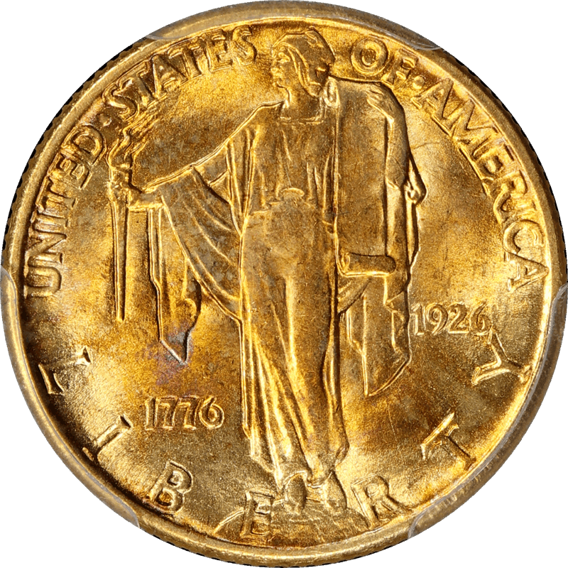 1926 Sesquicentennial $2.50 , PCGS MS 64 - Nice Original Coin