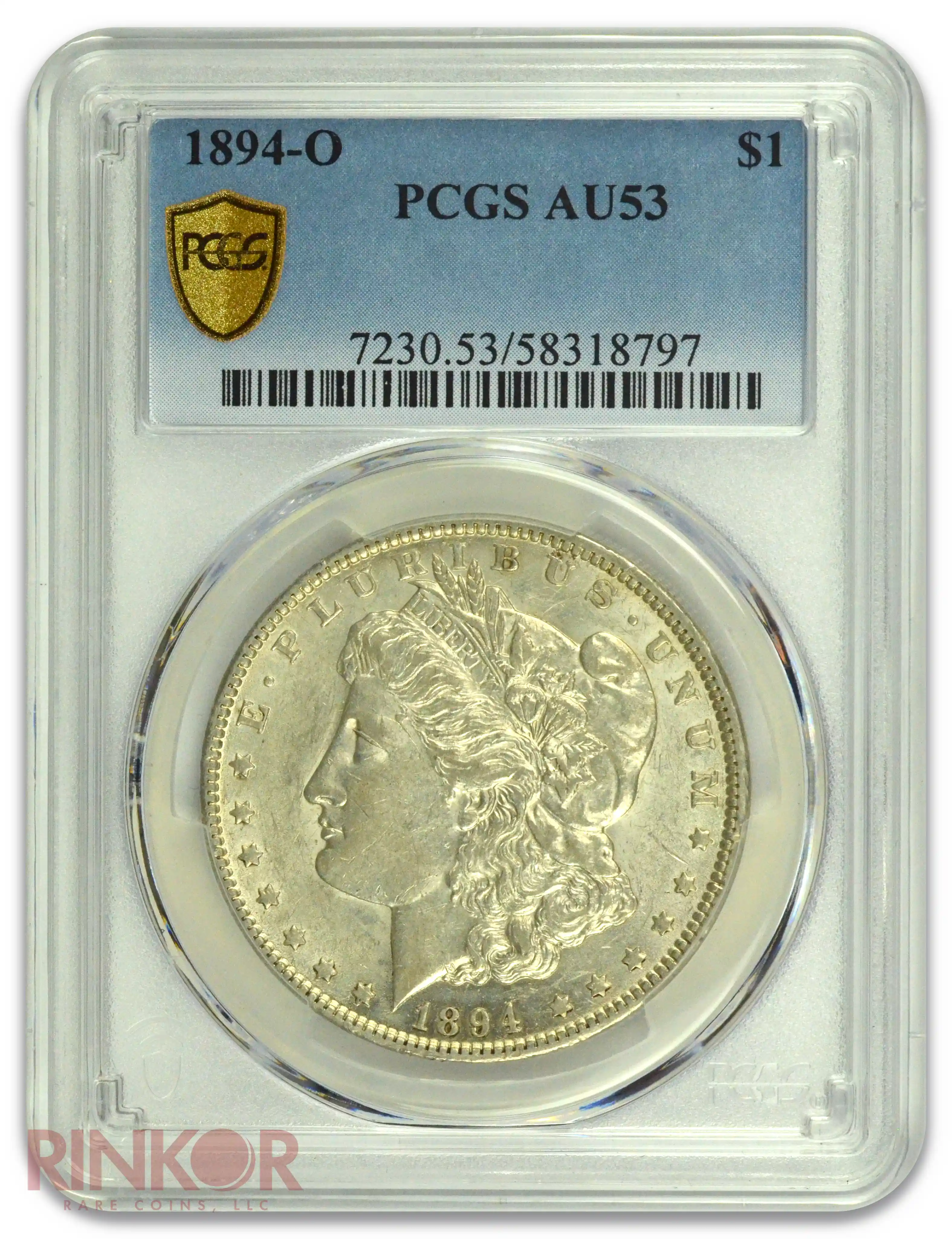 1894-O $1 Morgan Dollar PCGS AU-53