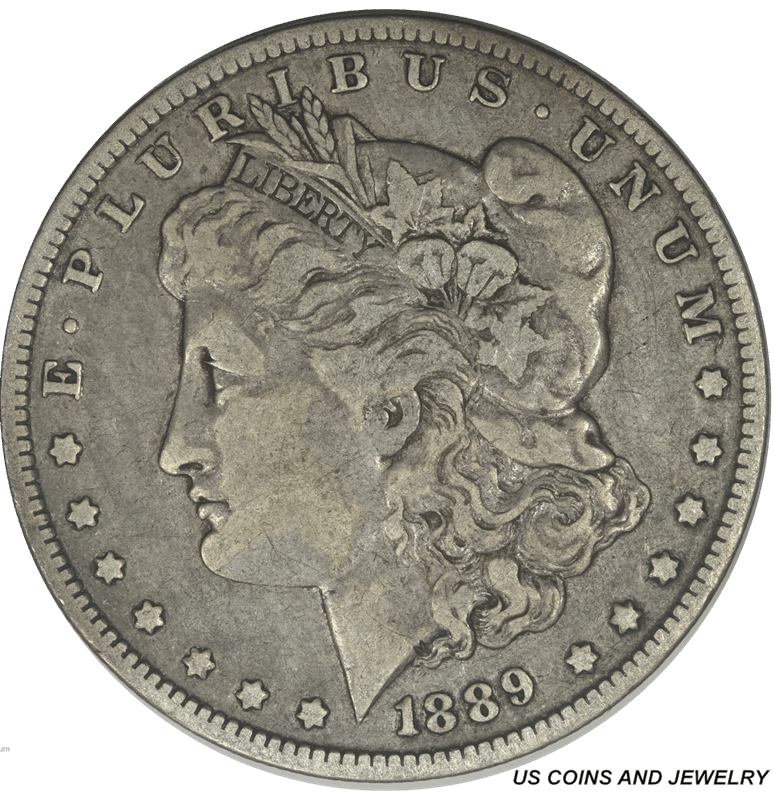 1889-O Morgan Silver Dollar $1 Extra Fine