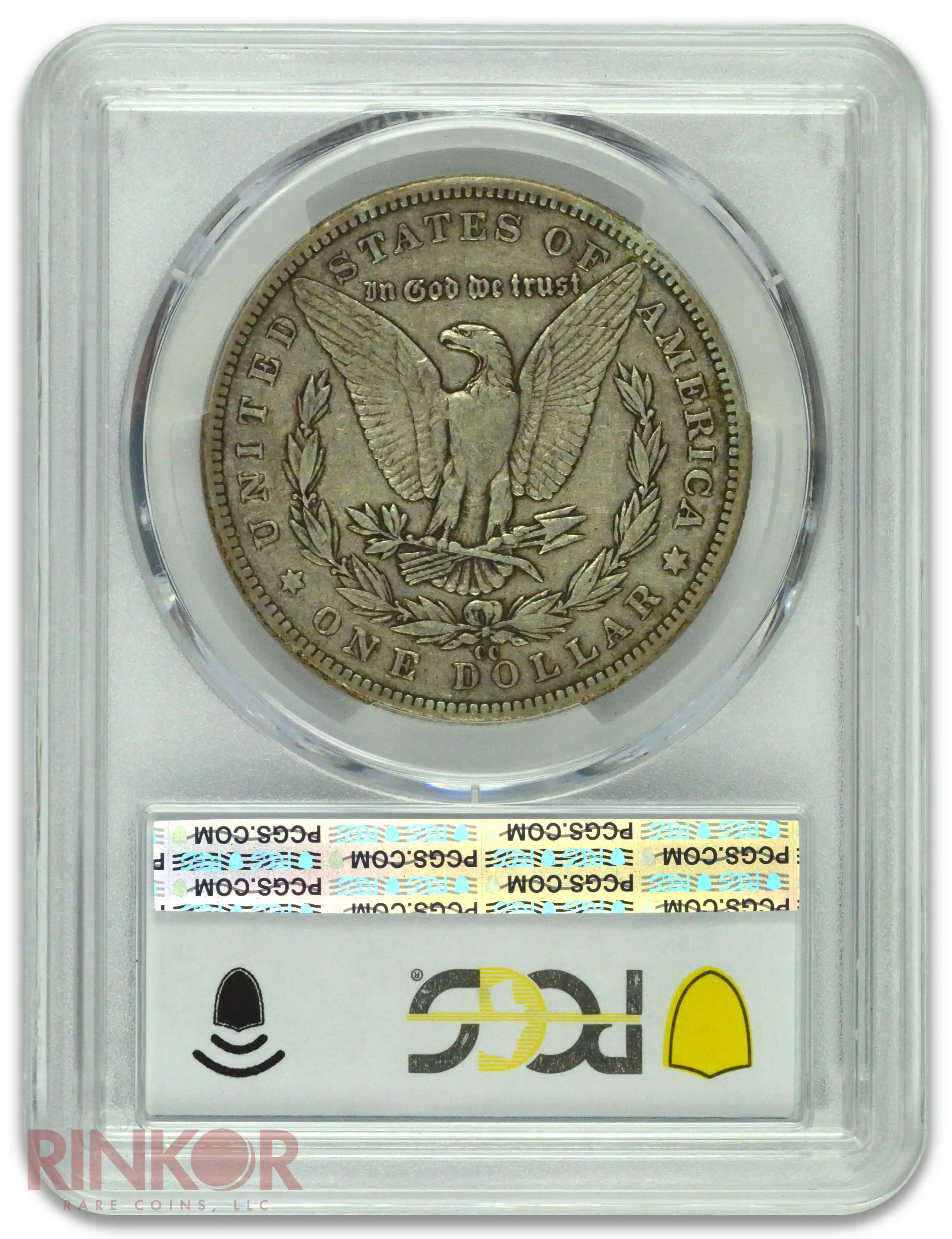 1889-CC $1 Morgan Dollar PCGS VF-30 CAC