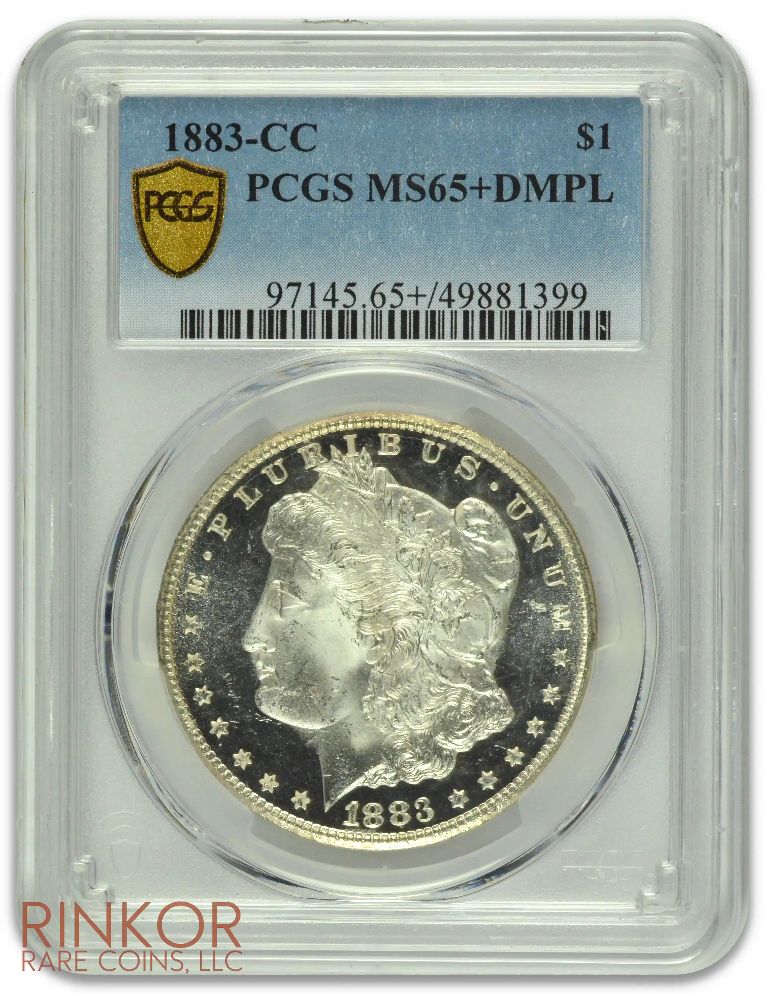 1883-CC $1 PCGS