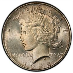 1925 $1 PCGS MS 67 CAC