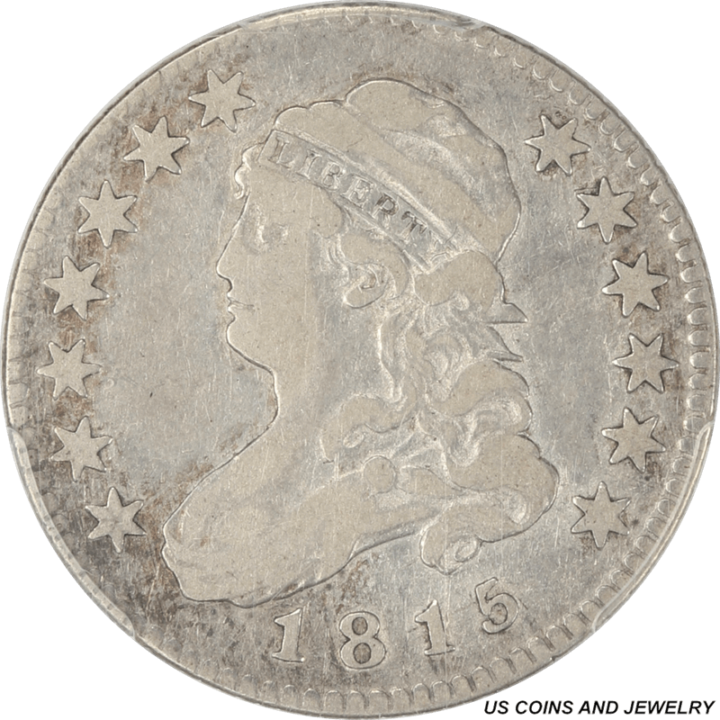 1815 Capped Bust Quarter PCGS F 15  