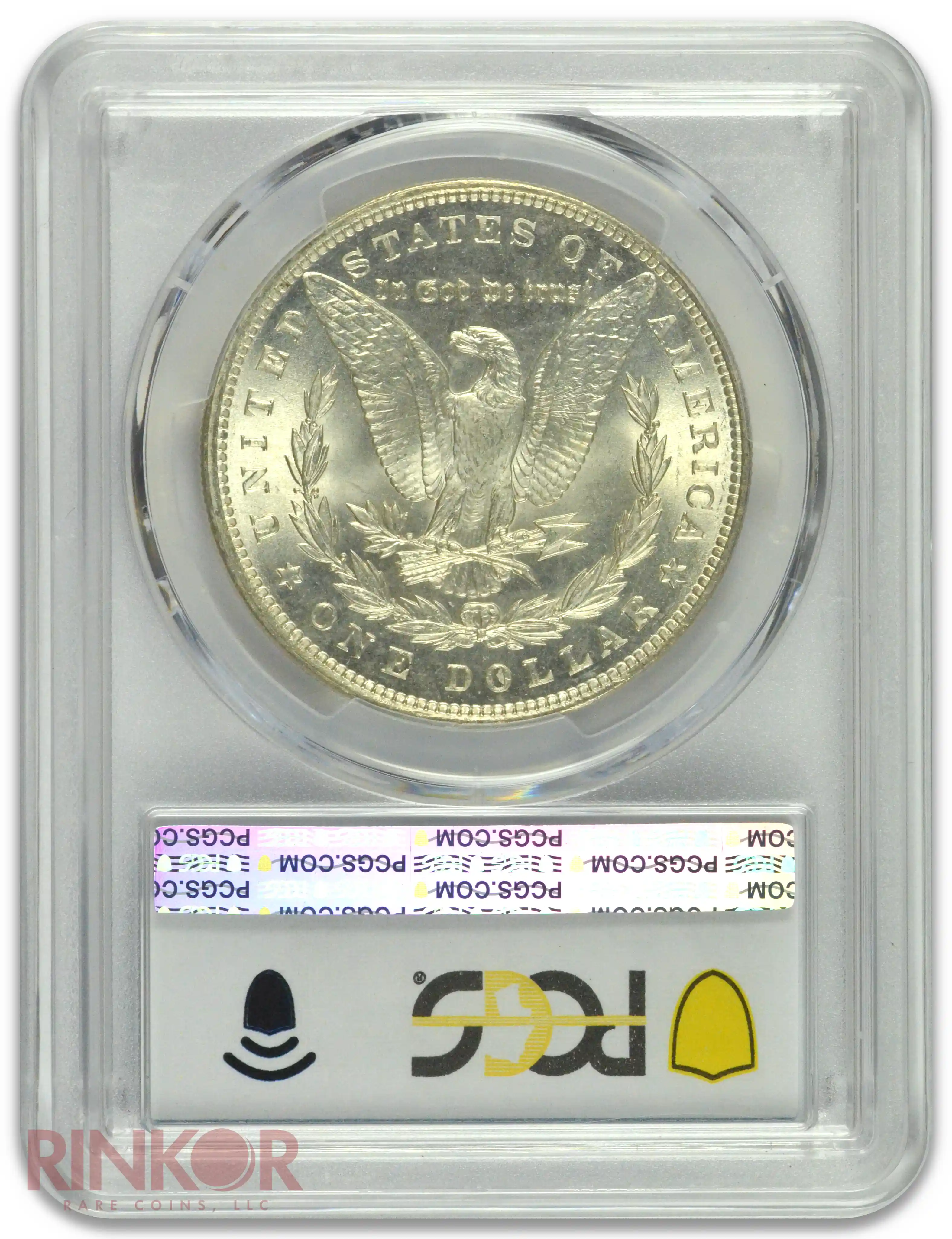 1896 $1 Morgan Dollar PCGS MS 66