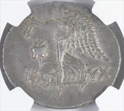 A Pamphylia, Side AR Tetradrachm 2nd to 1st Centuries BC NGC AU, 4371937001 