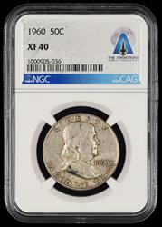 1960 50C Armstrong Family Collection NGC XF-40