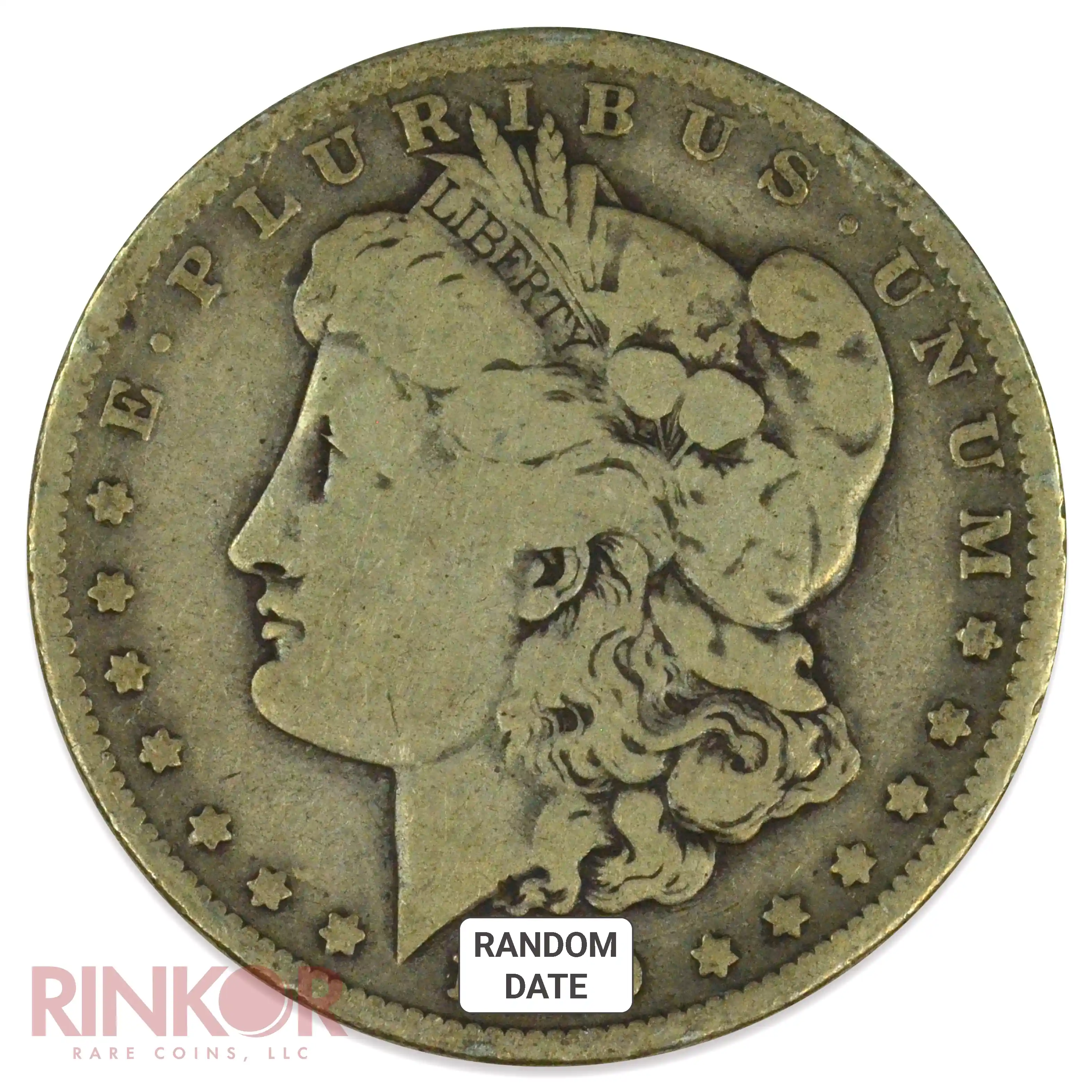 Mixed Date Pre-1921 $1 Morgan Silver Dollar Good to Very Good 
