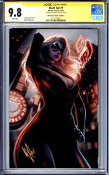 Black Cat #1 Marvel Comics 10/25 Signed by Warren Louw CGC Signature Series (KRS Comics Virgin Edition A) 9.8