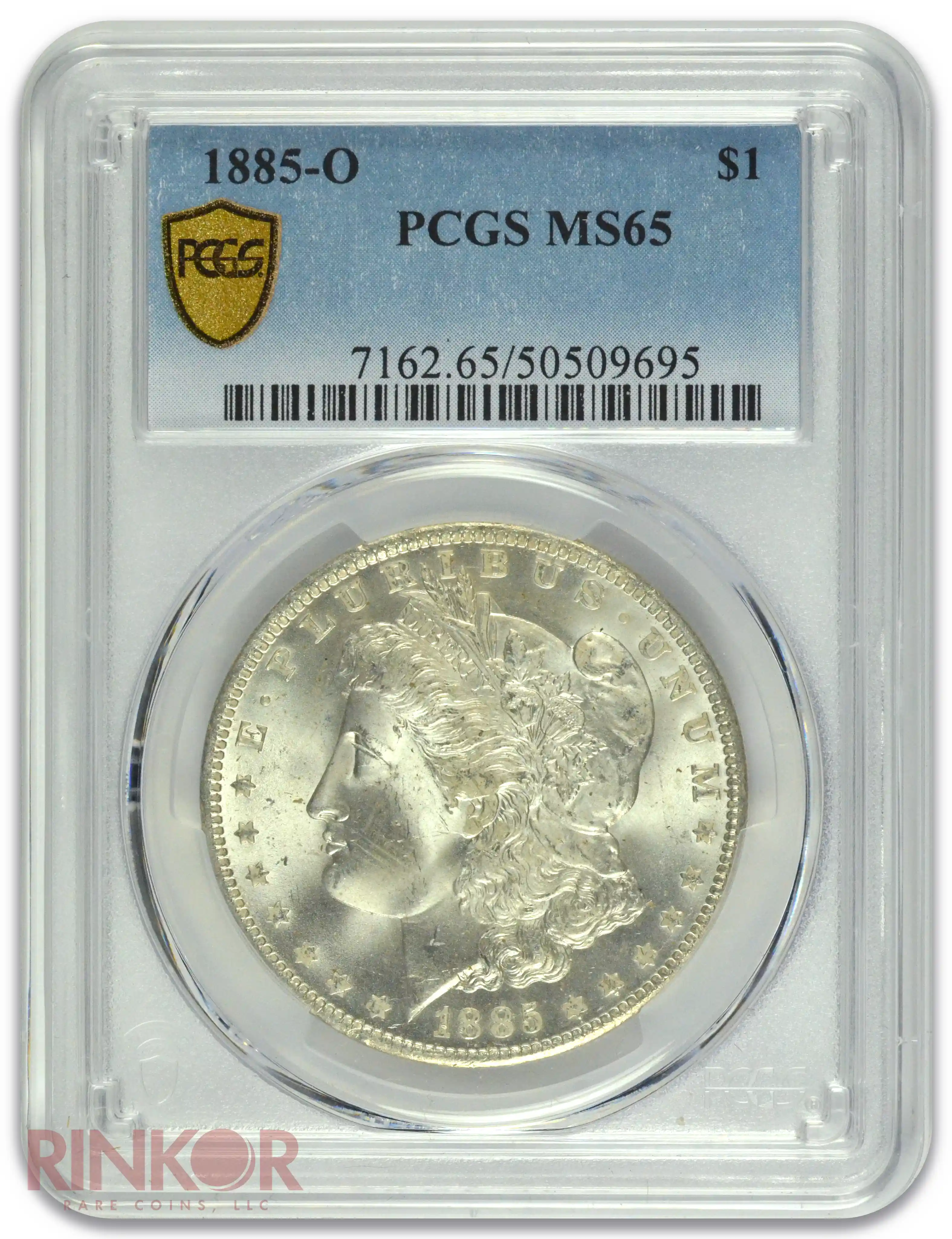 1885-O $1 PCGS MS 65