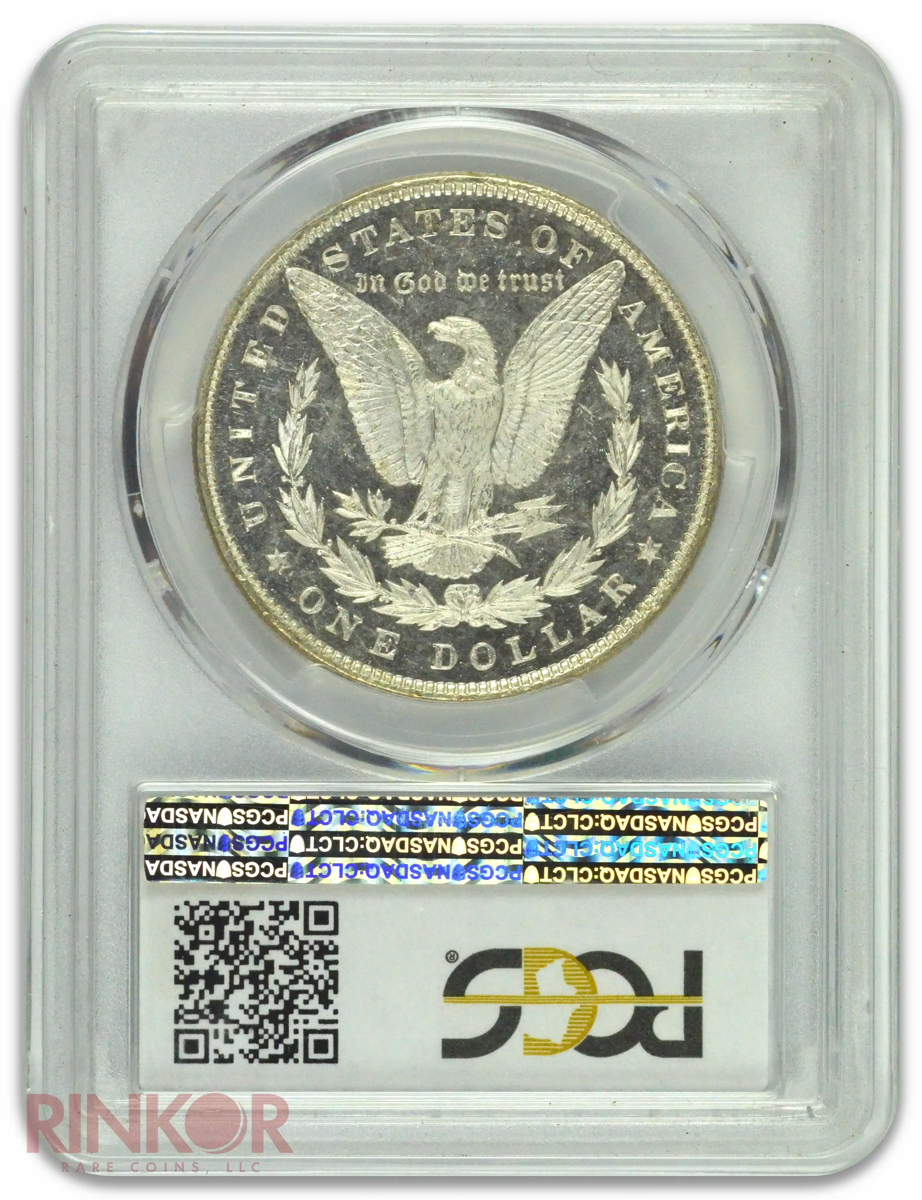 1879 $1 Morgan Dollar PCGS MS 63+ DMPL CAC