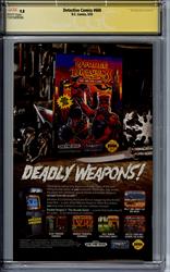 Detective Comics #660 CGC Signature Series 9.8 (D.C., 1993) Signed by Jim Balent & Scott Hanna 