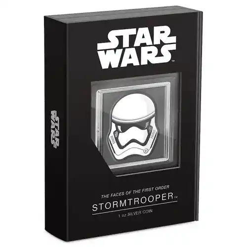 2022 Niue Star Wars Stormtrooper 1oz Silver Coin