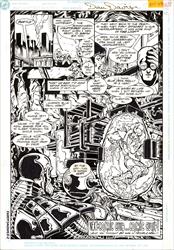 Showcase 93 #3 Page 32 Artist:  Pete Moriarty (Penciller) ,  Dan Davis (Inker) Media Type: Pen and Ink Art Type: Interior Page 