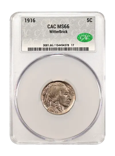 1916 5c CACG MS 66