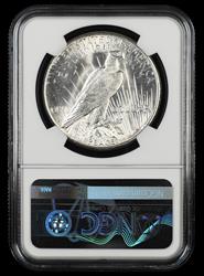 1925 S $1 NGC MS 62