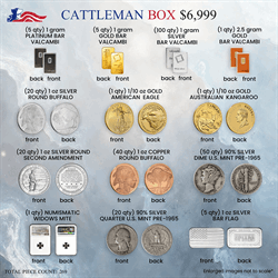 Cattleman Box - Diverse Collection of Precious Metals thumbnail 1