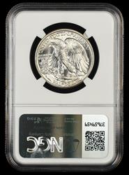 1945 D 50C NGC  MS65