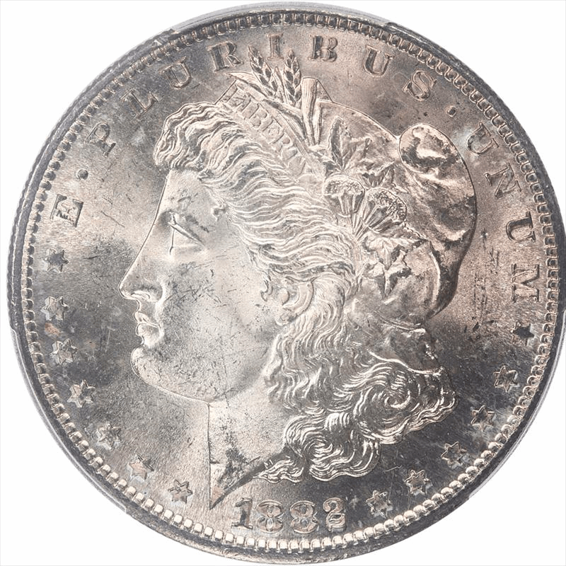 1882-S Morgan Silver Dollar PCGS MS 65 CAC - Nice Lustrous Coin
