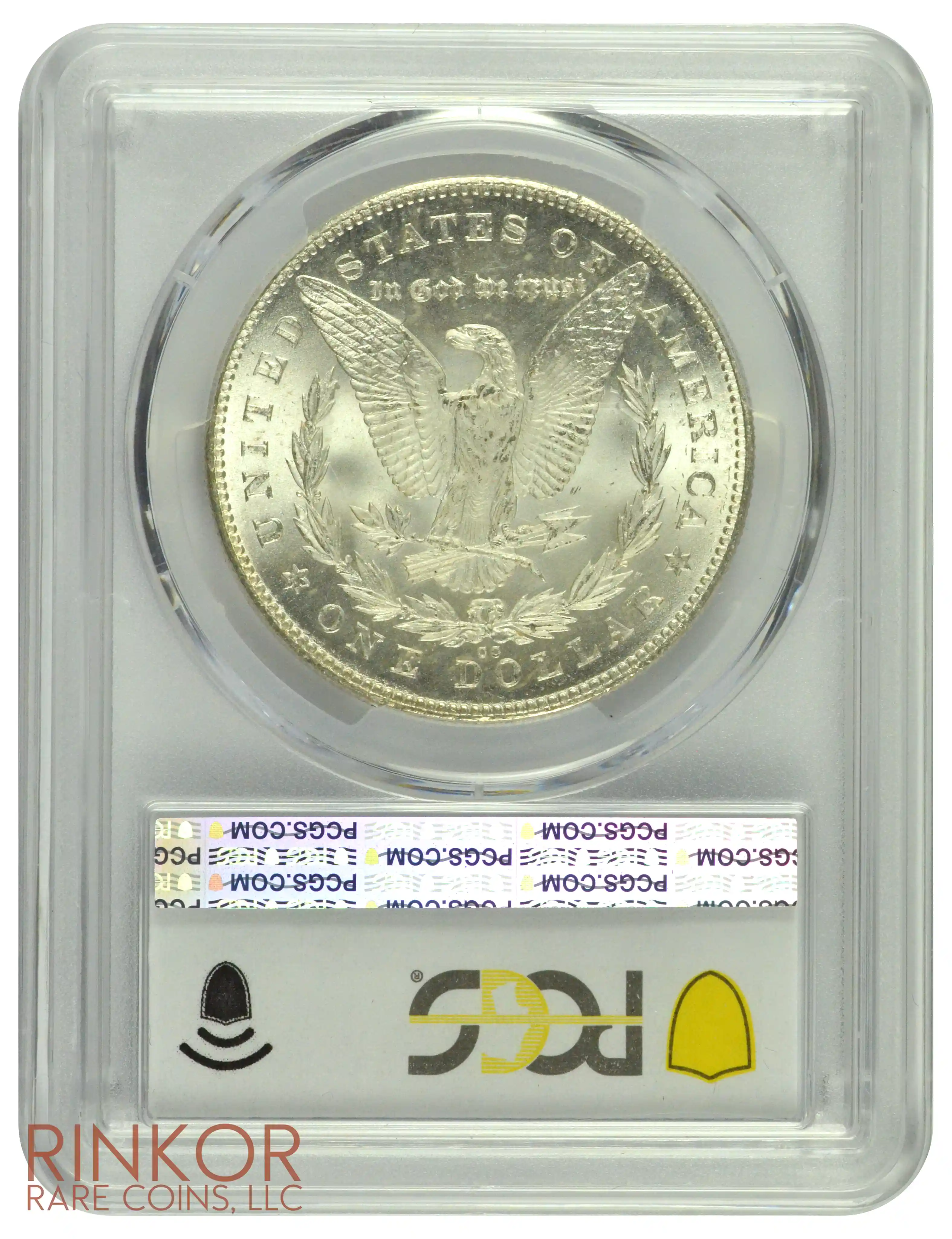1880-CC $1 VAM 7 8/7 Reverse of 1878 PCGS MS 66