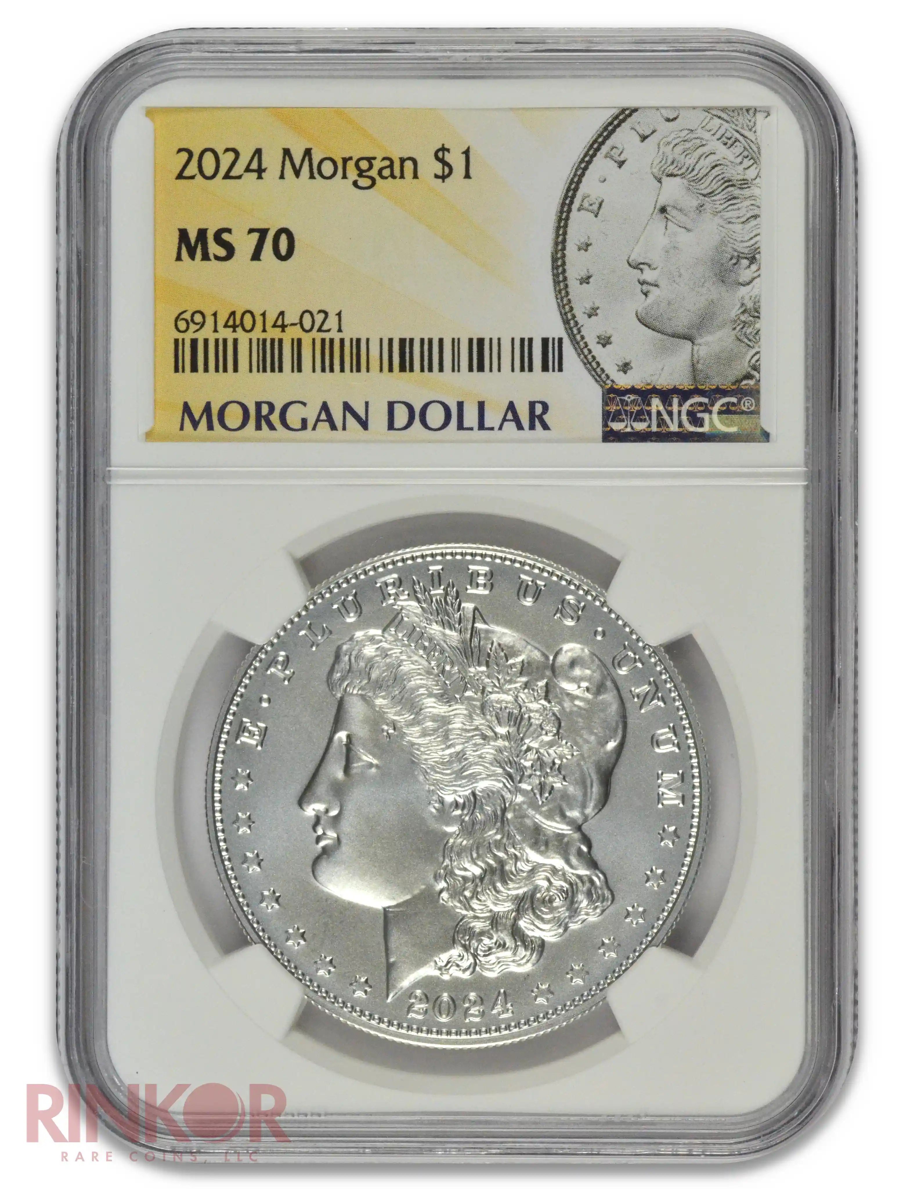 2024 Morgan Dollar $1 NGC MS 70
