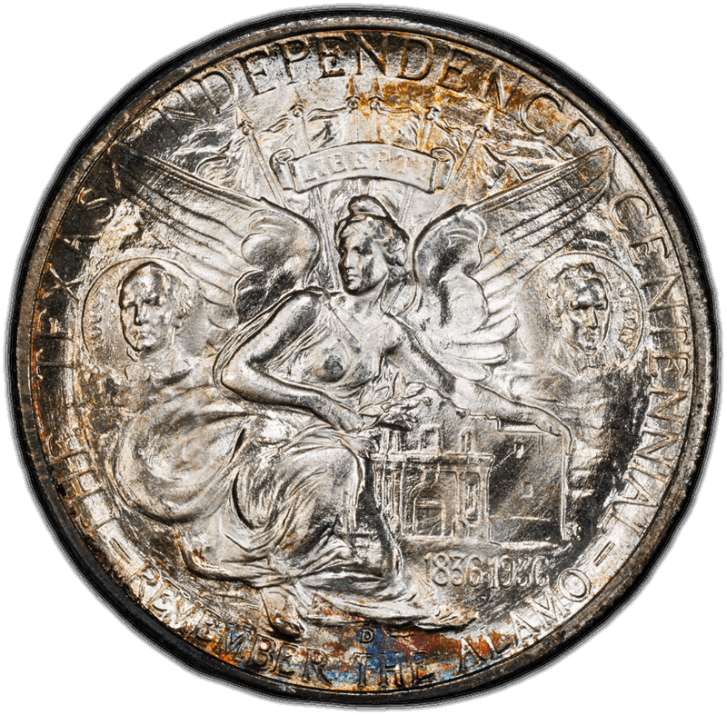 1935 50C Texas PCGS MS 67 CAC