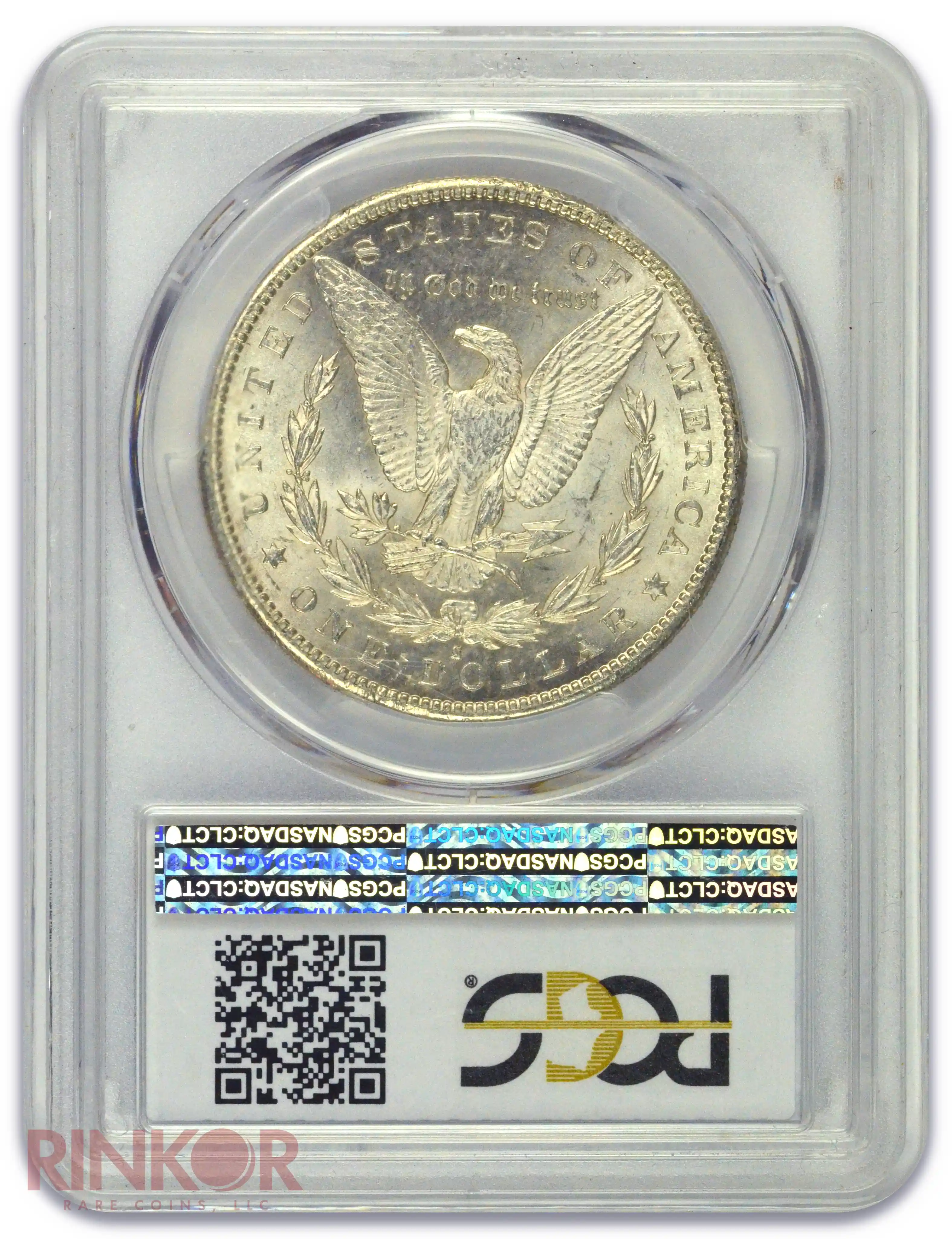 1887-S $1 Morgan Dollar PCGS MS 63
