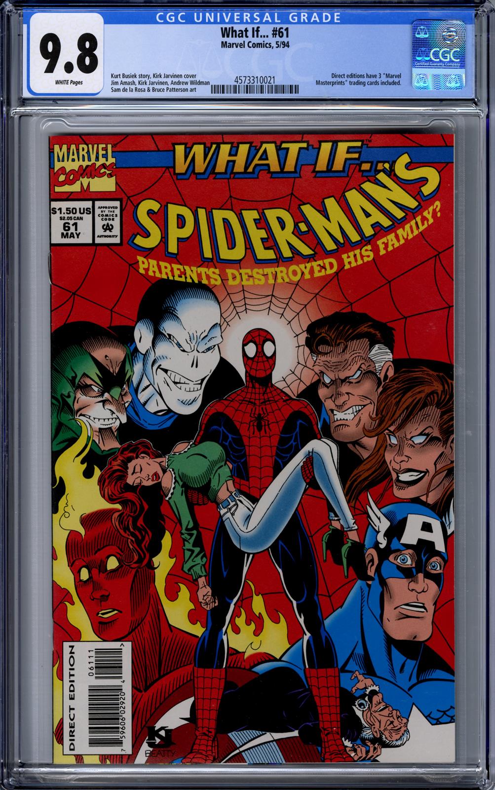 What If #61 CGC 9.8 (Marvel, 1994) 