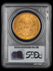 1880-S $20 Gold Rainy Day Collection PCGS XF-45