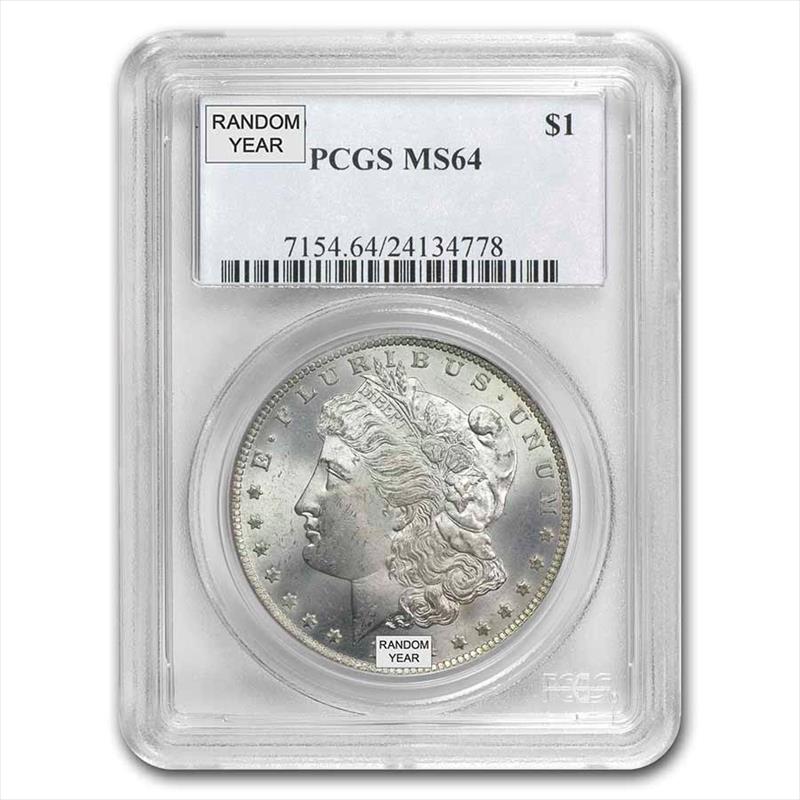 Generic Pre 1921 Morgan Silver Dollars $1 PCGS/NGC MS64