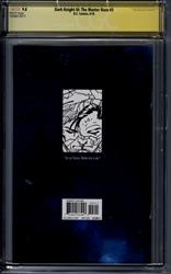 Dark Knight III: The Master Race #3 CGC Signature Series 9.8 (D.C., 2016) Signed by Frank Miller, Brian Azzarello, Klaus Janson, & Andy Kubert 