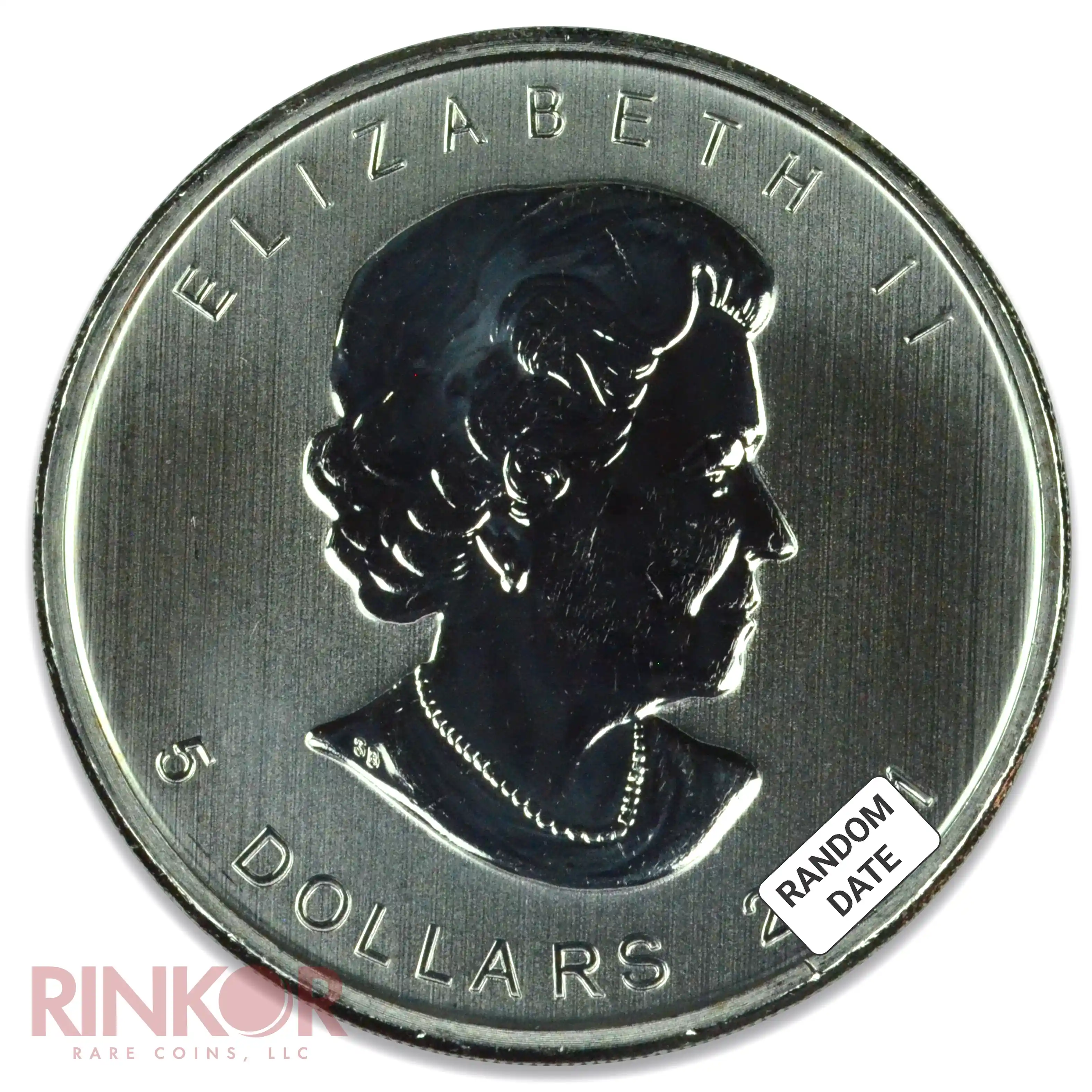 1oz Canadian Silver Maple Leaf Gem BU (Random Date)