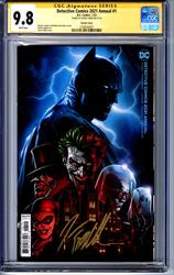 Detective Comics 2021 Annual #1 CGC 9.8 Signature Series Signed by Jason Fabok (Variant Cover) 