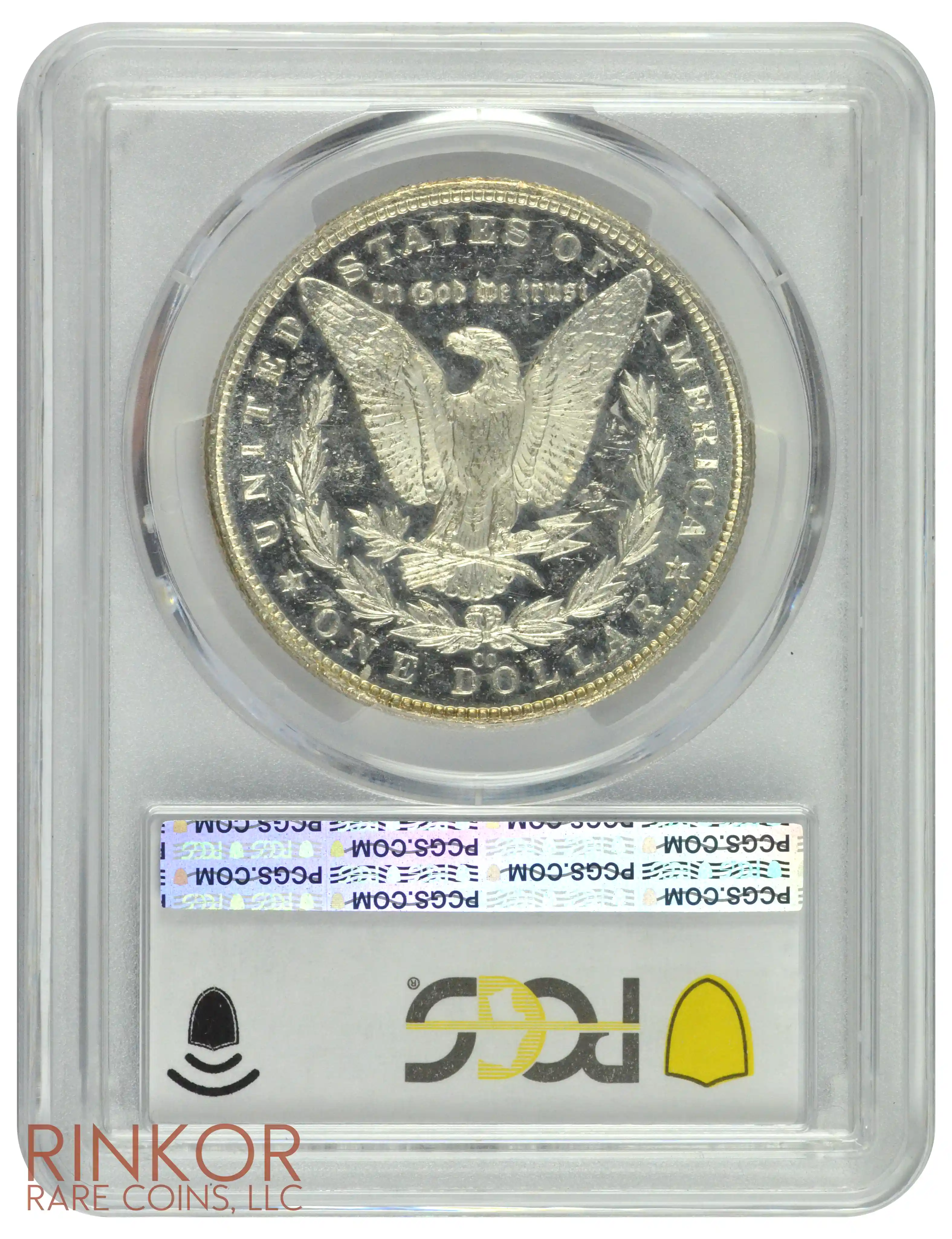 1882-CC $1 PCGS MS 64 DMPL CAC