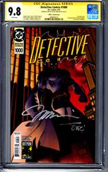 Detective Comics #1000 CGC 9.8 Signature Series Signed by Jim Lee & Alex Sinclair (1990s Variant) 