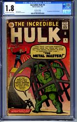 Incredible Hulk #6 CGC 1.8 1.8