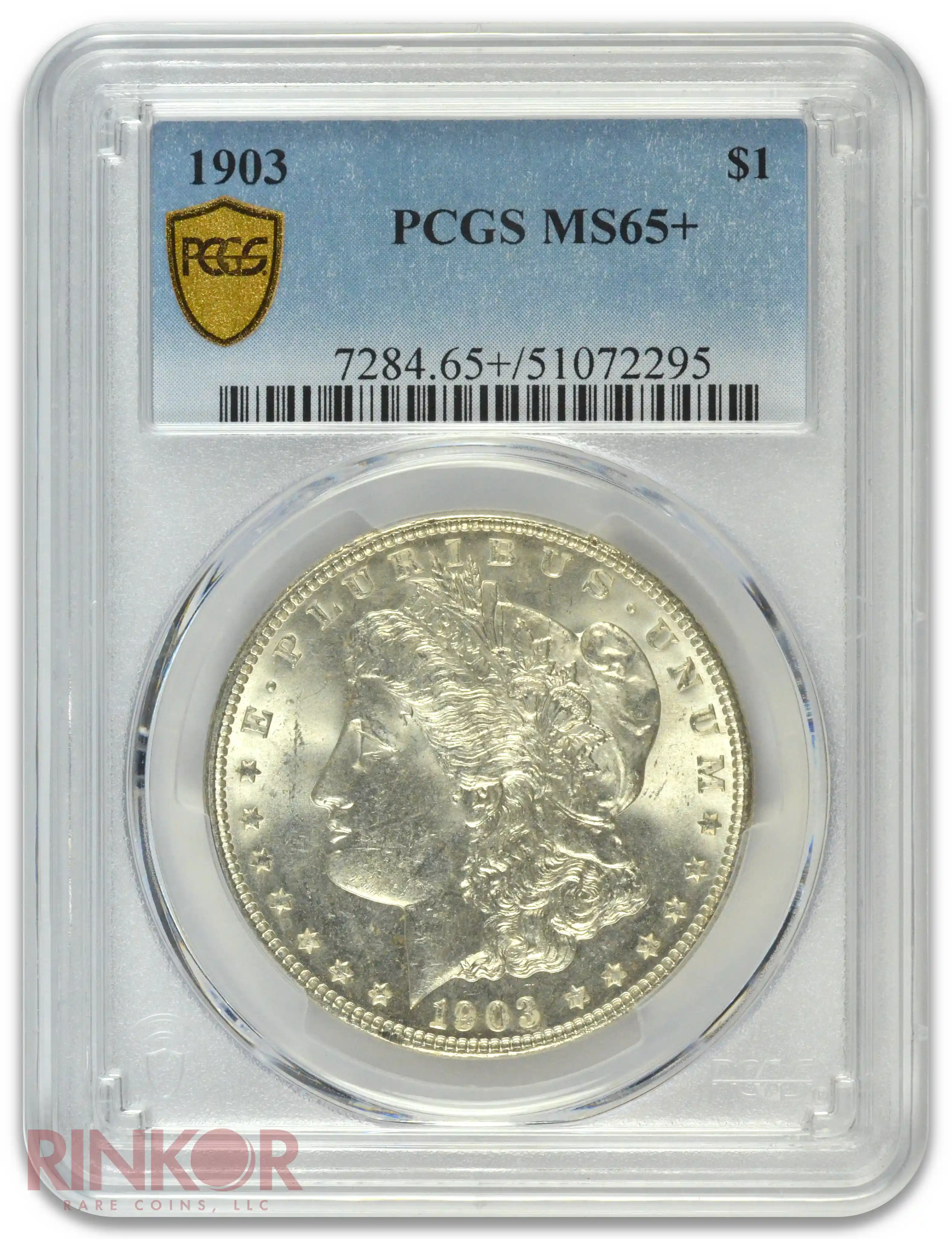 1903 $1 Morgan Dollar PCGS MS 65+