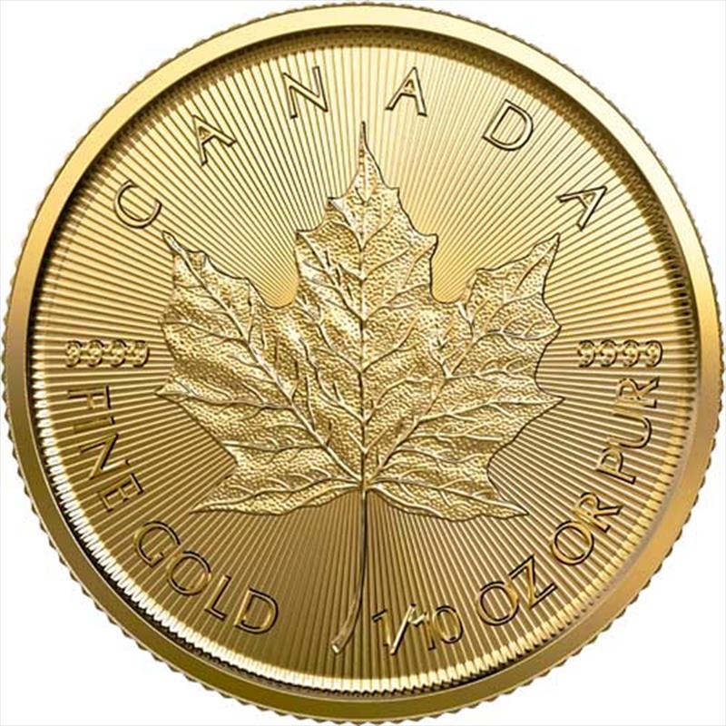 2023 $5 1/10 oz Canadian Gold Maple Leaf BU 