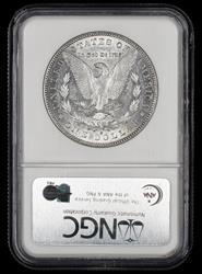 1884 S $1 NGC AU-58