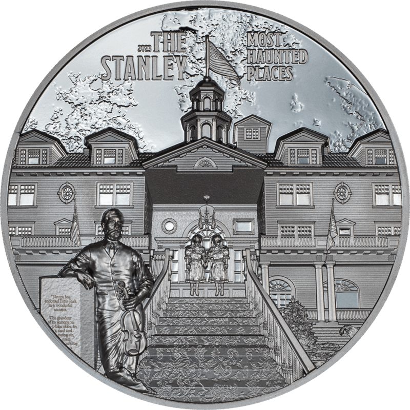 2023 Most Haunted Place Series -The Stanley Hotel 2oz Silver Edition- CIT Specialized Coin