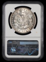 1921 D $1 NGC MS63 Morgan to Peace Dollar 100th Anniversary Label MS63