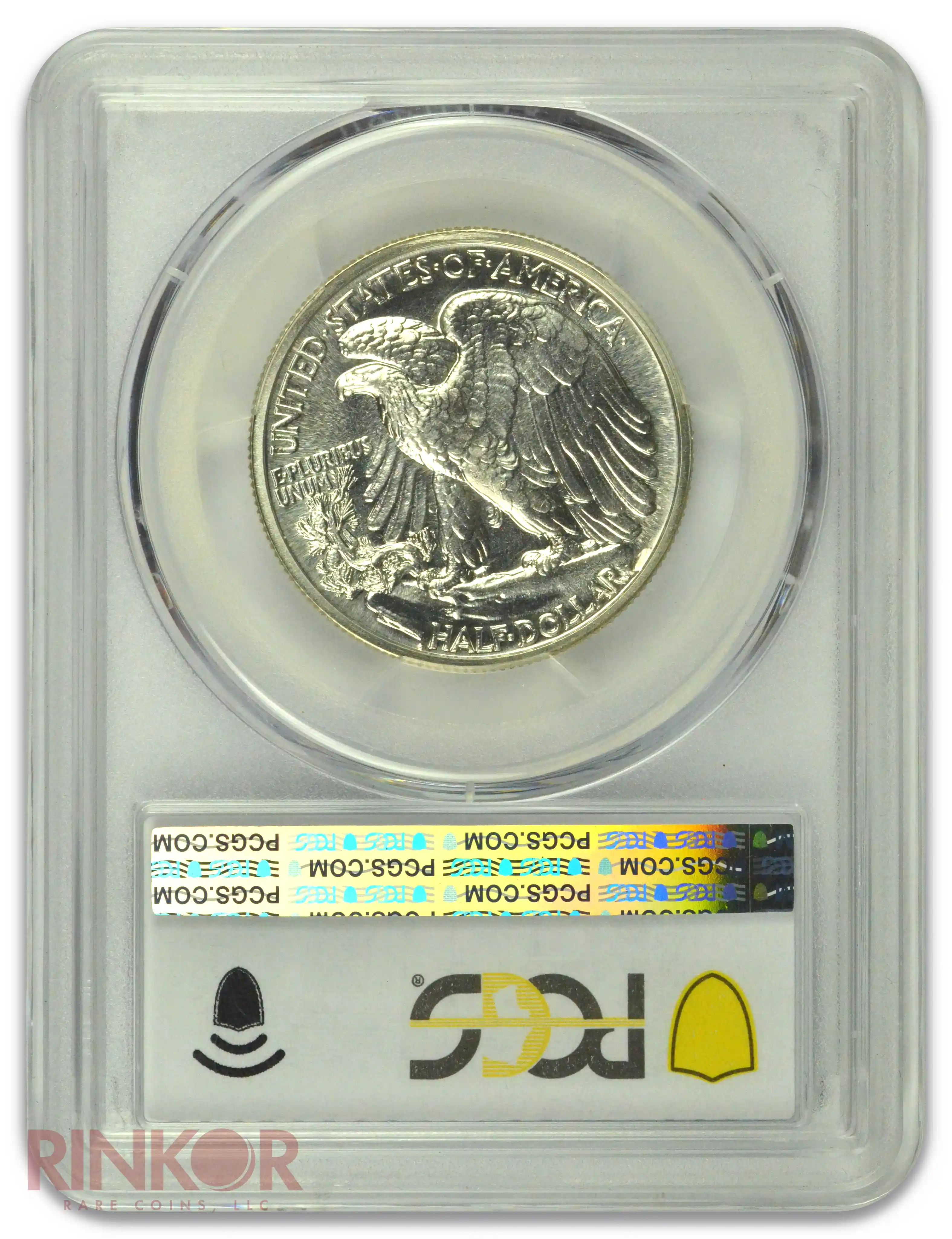 1941 Walking Liberty Half Dollar PCGS Reverse