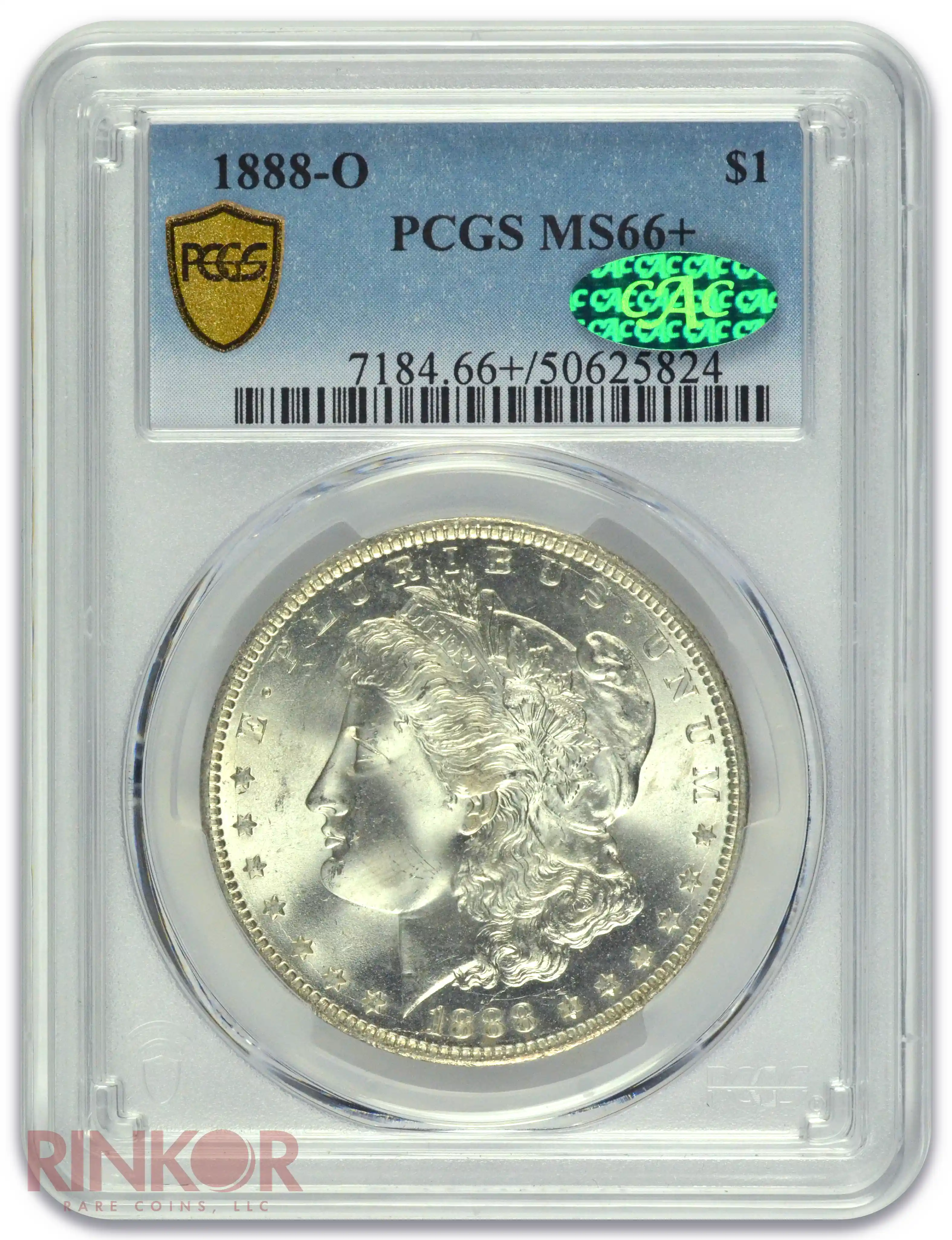 1888-O $1 PCGS MS 66+ CAC