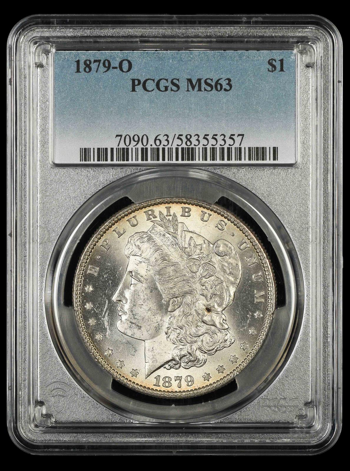 1879-O $1 PCGS MS 63