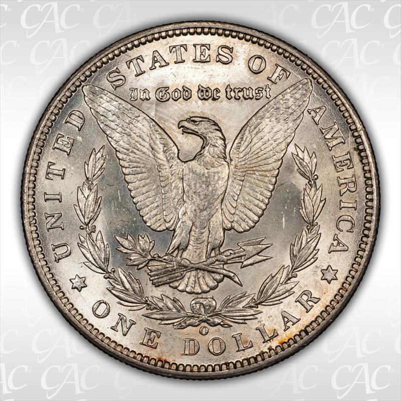 1893-O $1 CACG MS 62