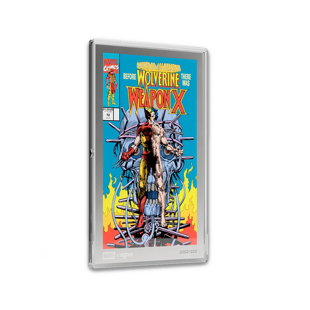 2026 Niue Comic Covers - Wolverine Weapon X #72 1oz Premium Silver Foil 
