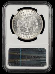 1886 O $1 NGC AU58